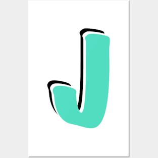 Letter J Posters and Art